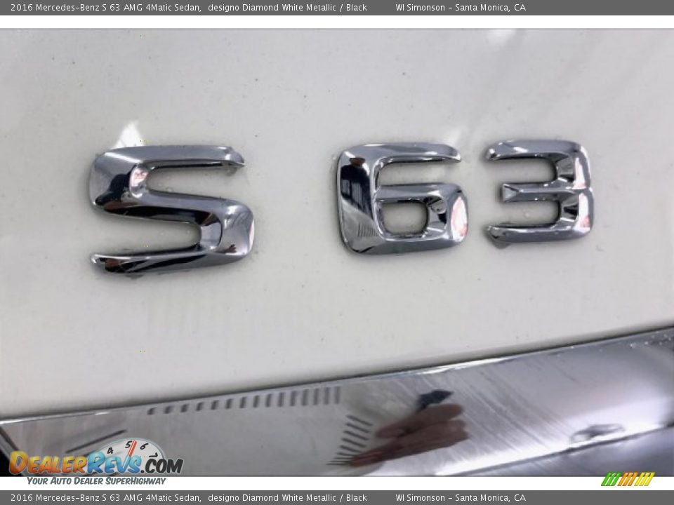 2016 Mercedes-Benz S 63 AMG 4Matic Sedan Logo Photo #27