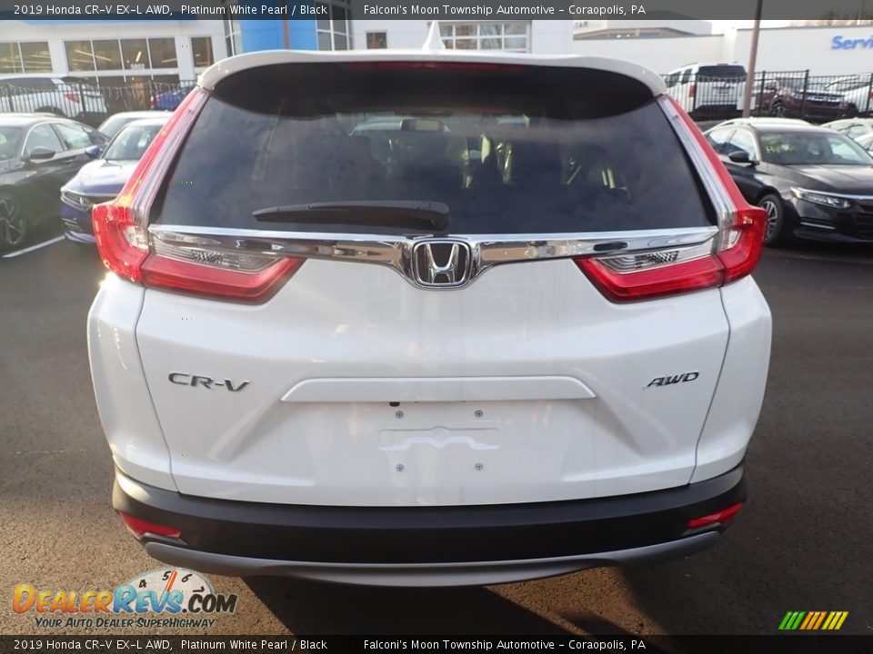 2019 Honda CR-V EX-L AWD Platinum White Pearl / Black Photo #4