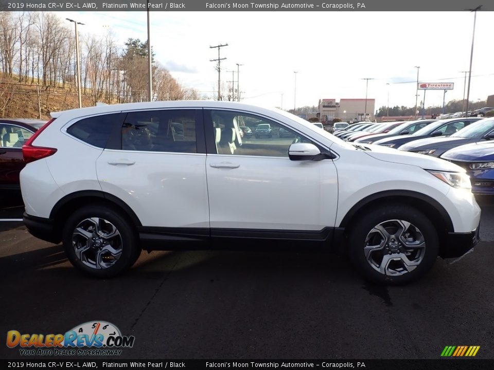 2019 Honda CR-V EX-L AWD Platinum White Pearl / Black Photo #5