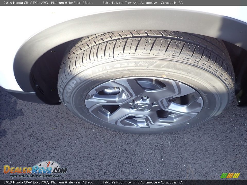 2019 Honda CR-V EX-L AWD Platinum White Pearl / Black Photo #7