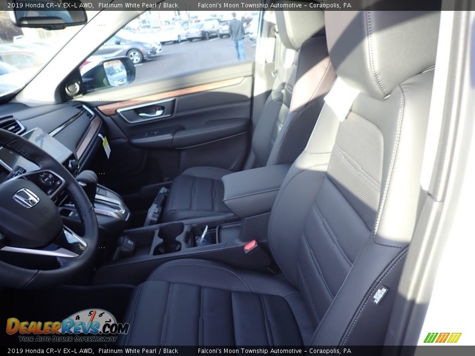 2019 Honda CR-V EX-L AWD Platinum White Pearl / Black Photo #8