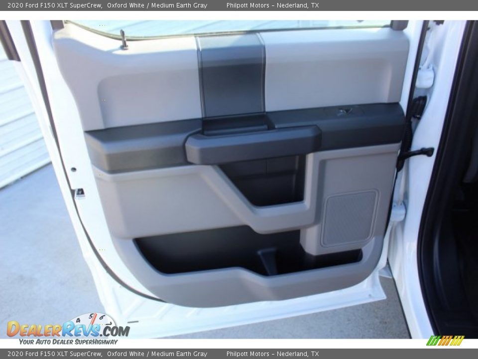 2020 Ford F150 XLT SuperCrew Oxford White / Medium Earth Gray Photo #19