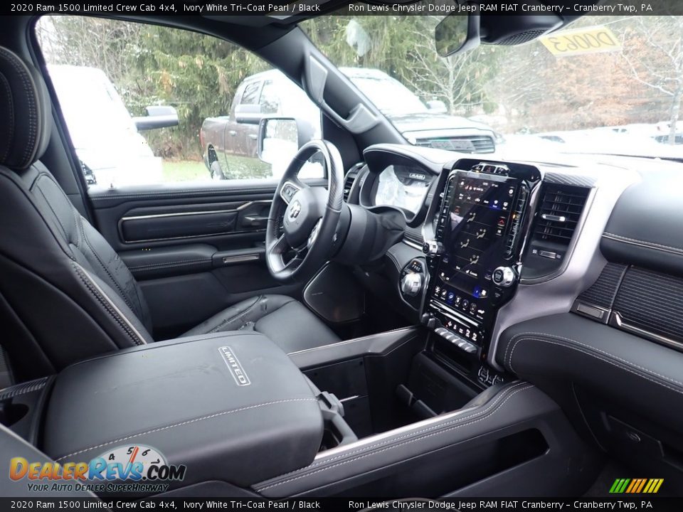 2020 Ram 1500 Limited Crew Cab 4x4 Ivory White Tri-Coat Pearl / Black Photo #10