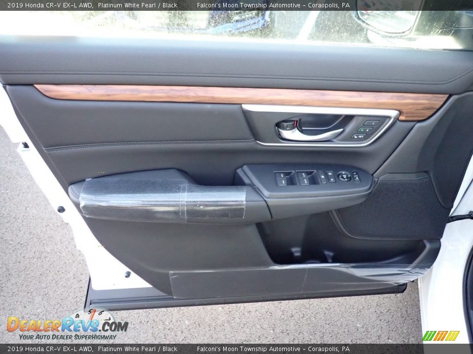 2019 Honda CR-V EX-L AWD Platinum White Pearl / Black Photo #11