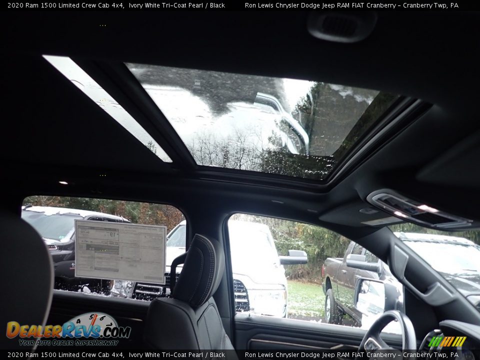 2020 Ram 1500 Limited Crew Cab 4x4 Ivory White Tri-Coat Pearl / Black Photo #11