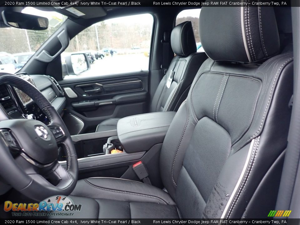 2020 Ram 1500 Limited Crew Cab 4x4 Ivory White Tri-Coat Pearl / Black Photo #12