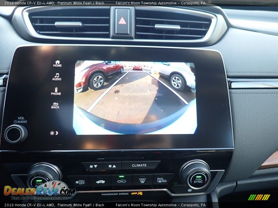 2019 Honda CR-V EX-L AWD Platinum White Pearl / Black Photo #15