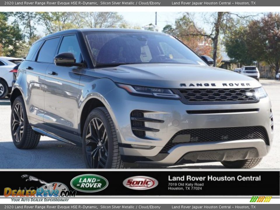 2020 Land Rover Range Rover Evoque HSE R-Dynamic Silicon Silver Metallic / Cloud/Ebony Photo #1