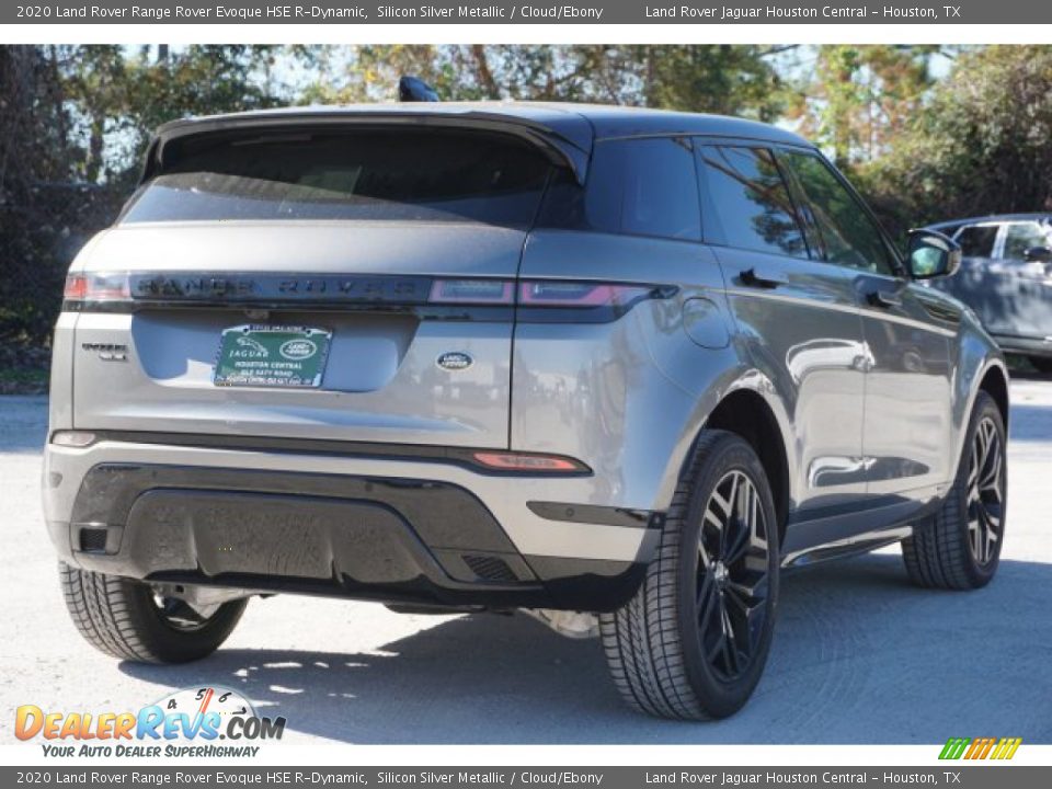 2020 Land Rover Range Rover Evoque HSE R-Dynamic Silicon Silver Metallic / Cloud/Ebony Photo #4