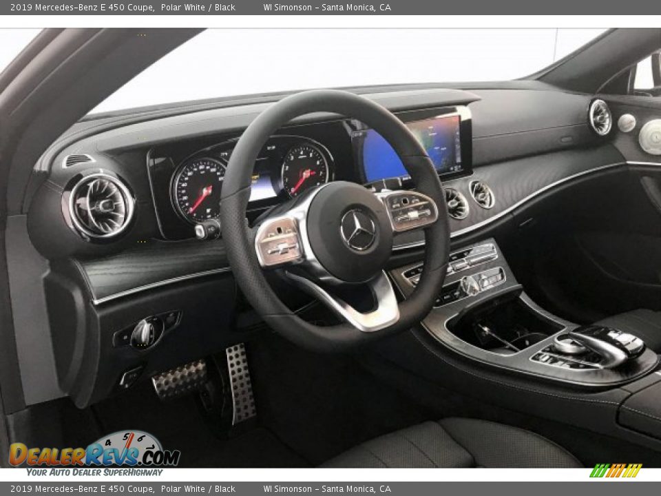 2019 Mercedes-Benz E 450 Coupe Polar White / Black Photo #4