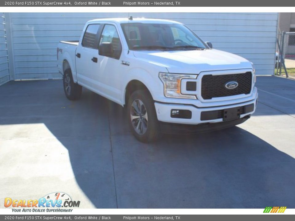 2020 Ford F150 STX SuperCrew 4x4 Oxford White / Black Photo #2