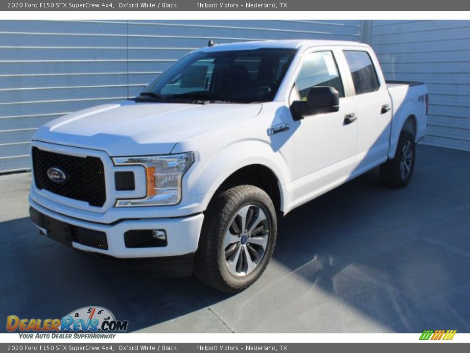 2020 Ford F150 STX SuperCrew 4x4 Oxford White / Black Photo #4