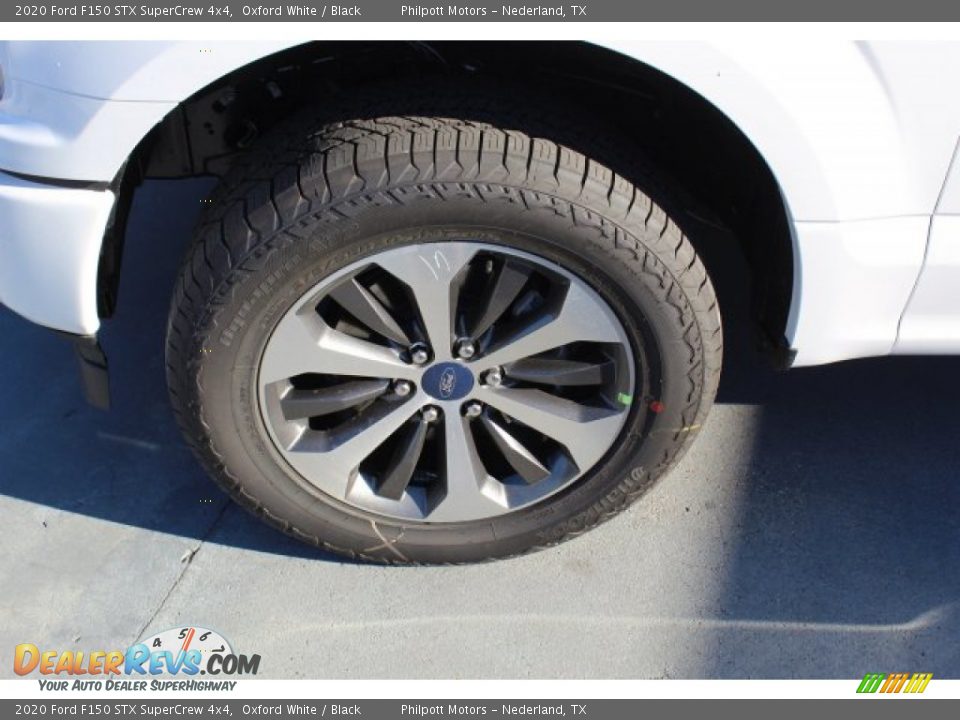 2020 Ford F150 STX SuperCrew 4x4 Oxford White / Black Photo #5