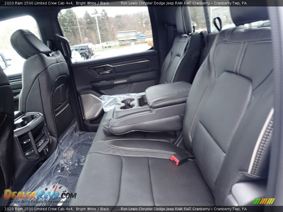 2020 Ram 1500 Limited Crew Cab 4x4 Bright White / Black Photo #11