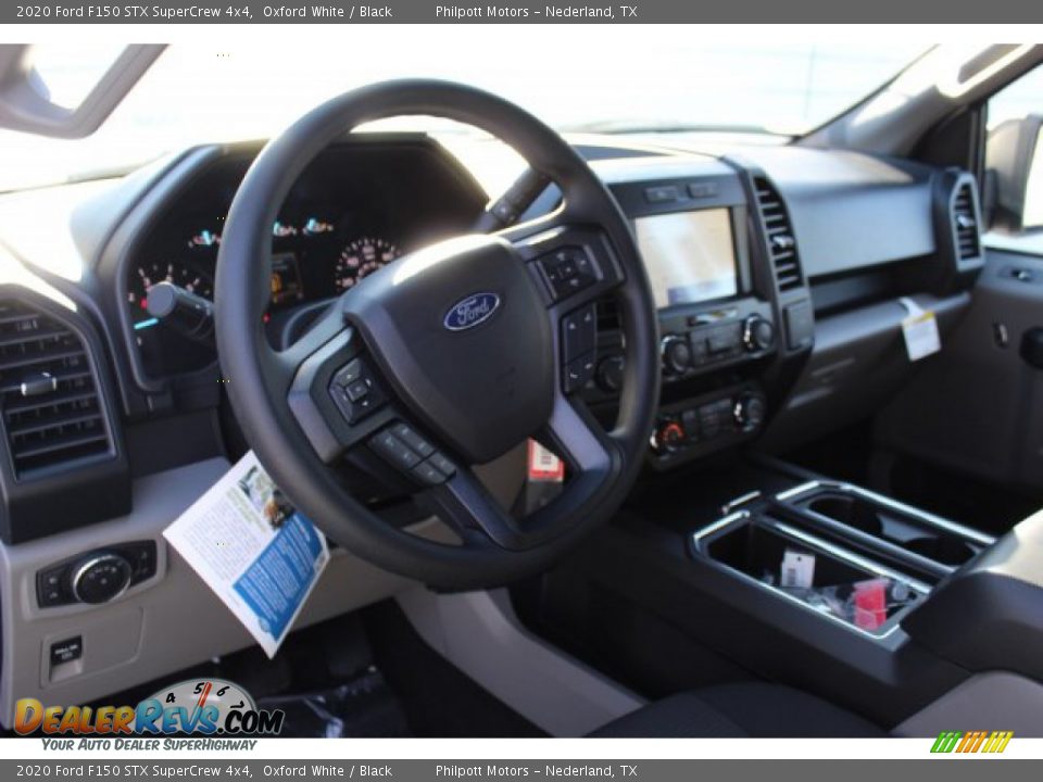 2020 Ford F150 STX SuperCrew 4x4 Oxford White / Black Photo #11