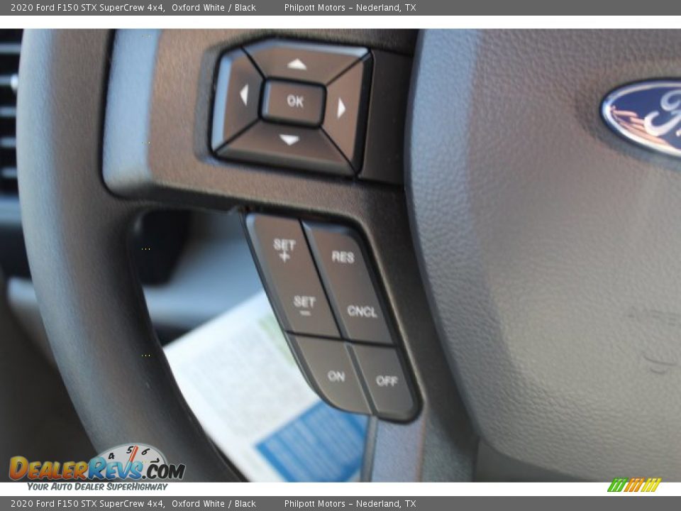 2020 Ford F150 STX SuperCrew 4x4 Oxford White / Black Photo #13