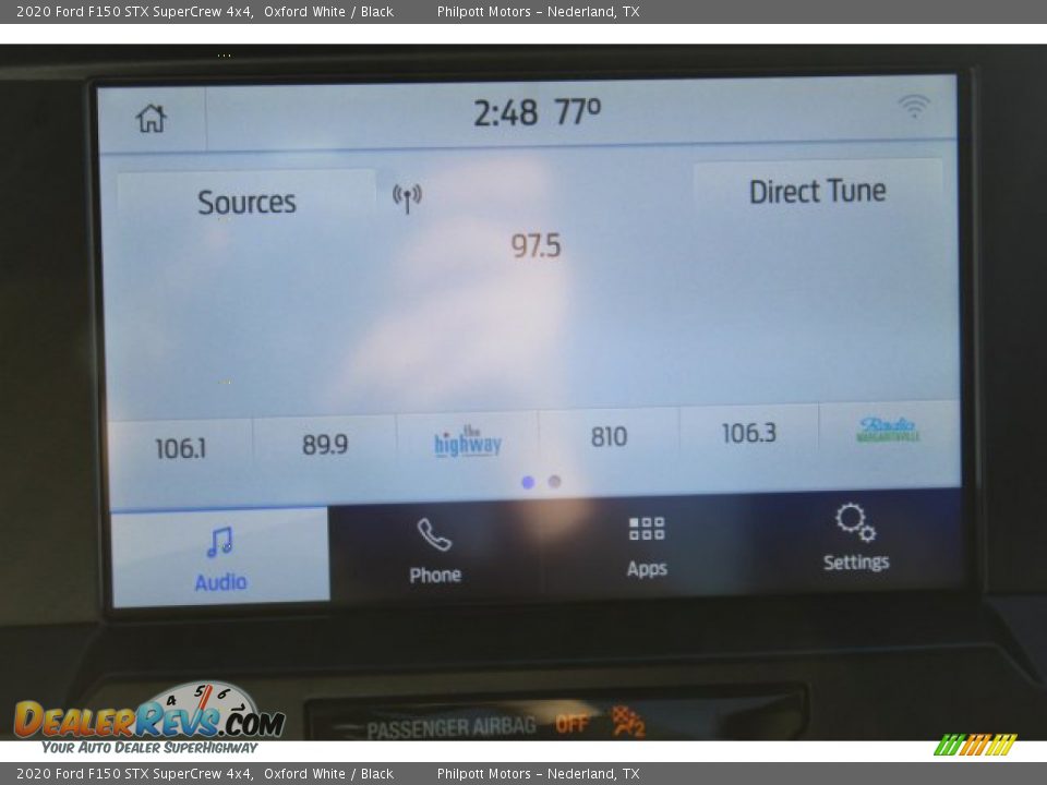 2020 Ford F150 STX SuperCrew 4x4 Oxford White / Black Photo #17