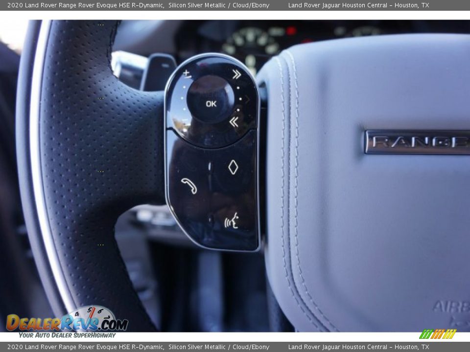 2020 Land Rover Range Rover Evoque HSE R-Dynamic Steering Wheel Photo #25