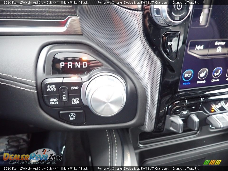 2020 Ram 1500 Limited Crew Cab 4x4 Bright White / Black Photo #20