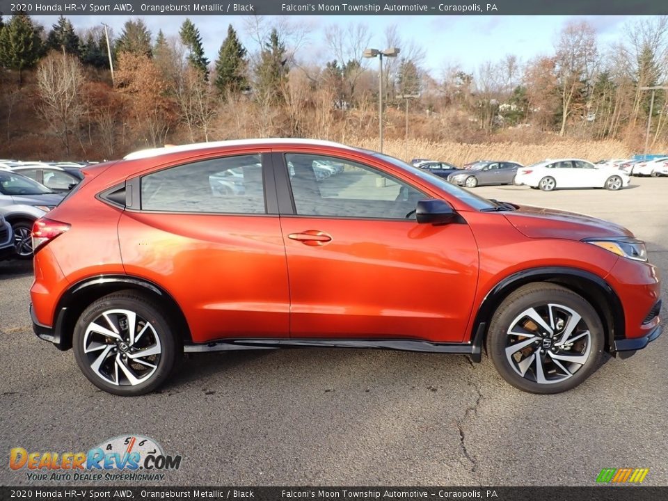 Orangeburst Metallic 2020 Honda HR-V Sport AWD Photo #5