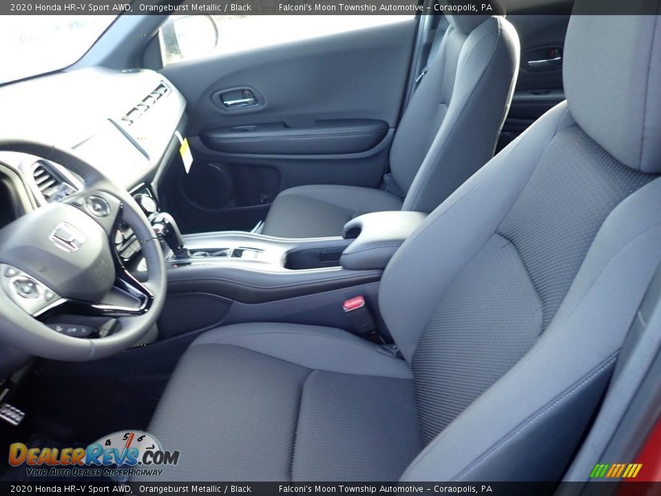 2020 Honda HR-V Sport AWD Orangeburst Metallic / Black Photo #9
