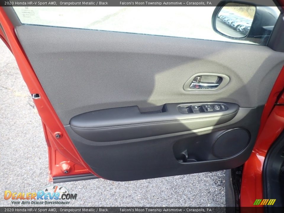 2020 Honda HR-V Sport AWD Orangeburst Metallic / Black Photo #12