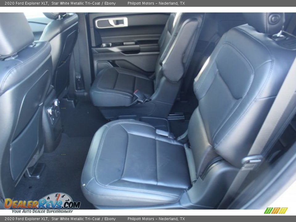 2020 Ford Explorer XLT Star White Metallic Tri-Coat / Ebony Photo #23