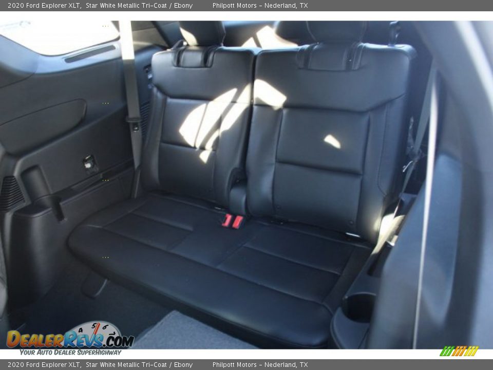 2020 Ford Explorer XLT Star White Metallic Tri-Coat / Ebony Photo #24