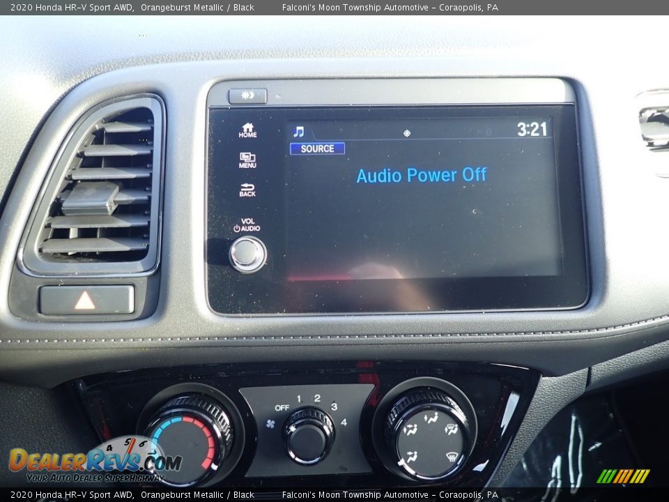 2020 Honda HR-V Sport AWD Orangeburst Metallic / Black Photo #14