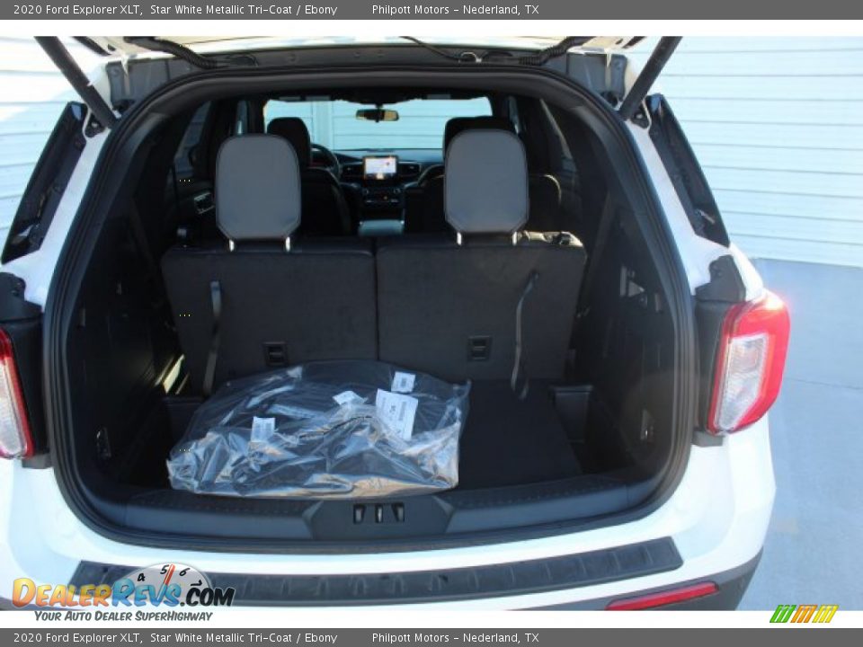 2020 Ford Explorer XLT Star White Metallic Tri-Coat / Ebony Photo #25