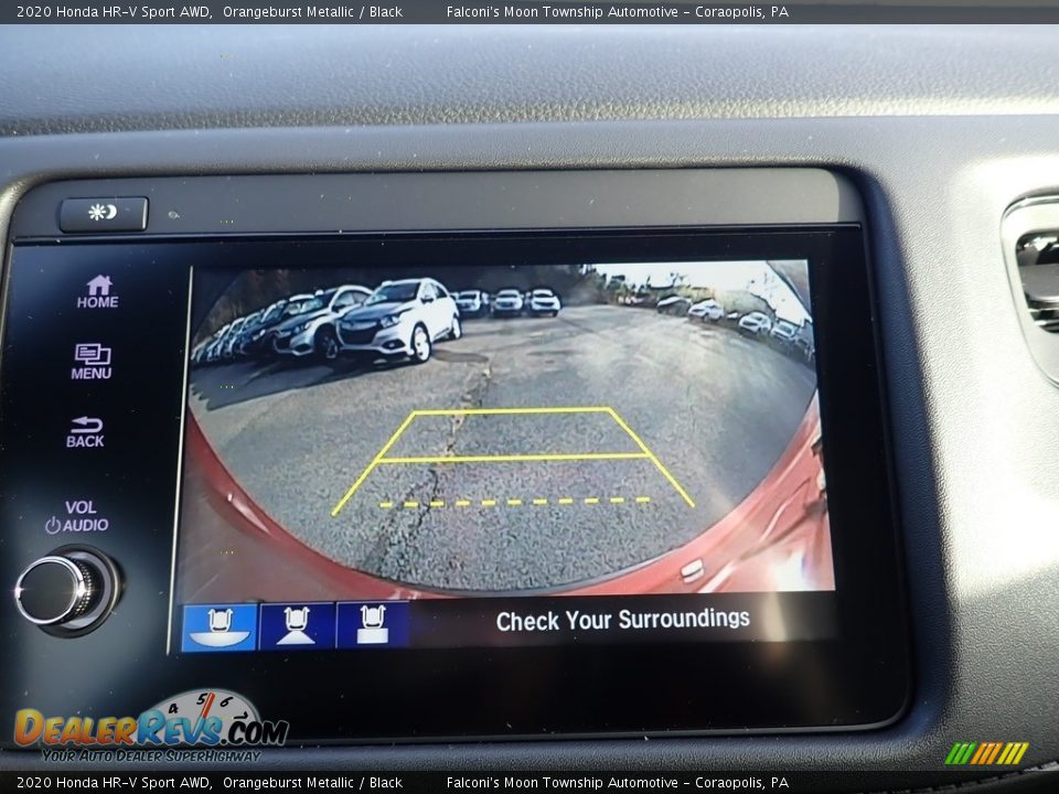 2020 Honda HR-V Sport AWD Orangeburst Metallic / Black Photo #15