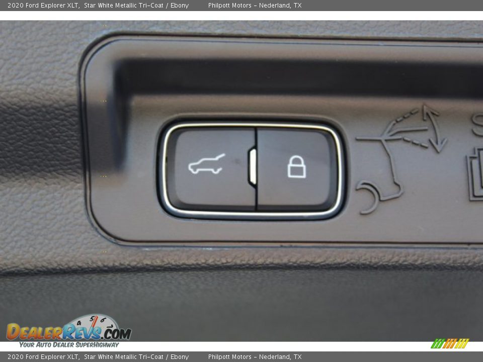 2020 Ford Explorer XLT Star White Metallic Tri-Coat / Ebony Photo #26