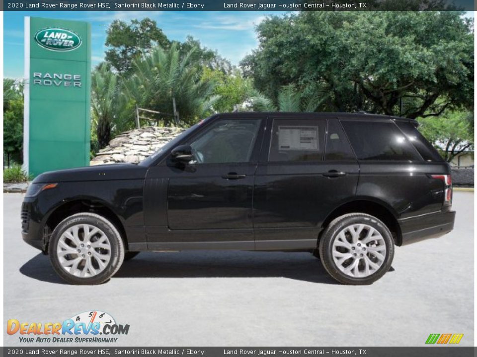 2020 Land Rover Range Rover HSE Santorini Black Metallic / Ebony Photo #3