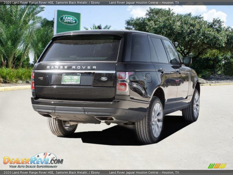 2020 Land Rover Range Rover HSE Santorini Black Metallic / Ebony Photo #4