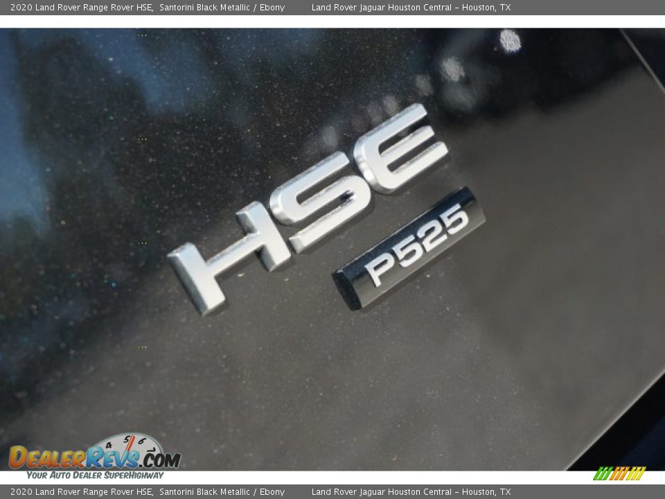 2020 Land Rover Range Rover HSE Santorini Black Metallic / Ebony Photo #6