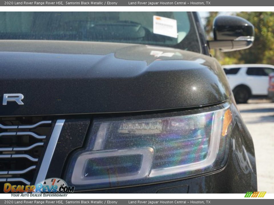 2020 Land Rover Range Rover HSE Santorini Black Metallic / Ebony Photo #8