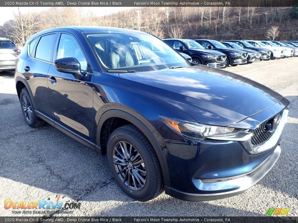Front 3/4 View of 2020 Mazda CX-5 Touring AWD Photo #3