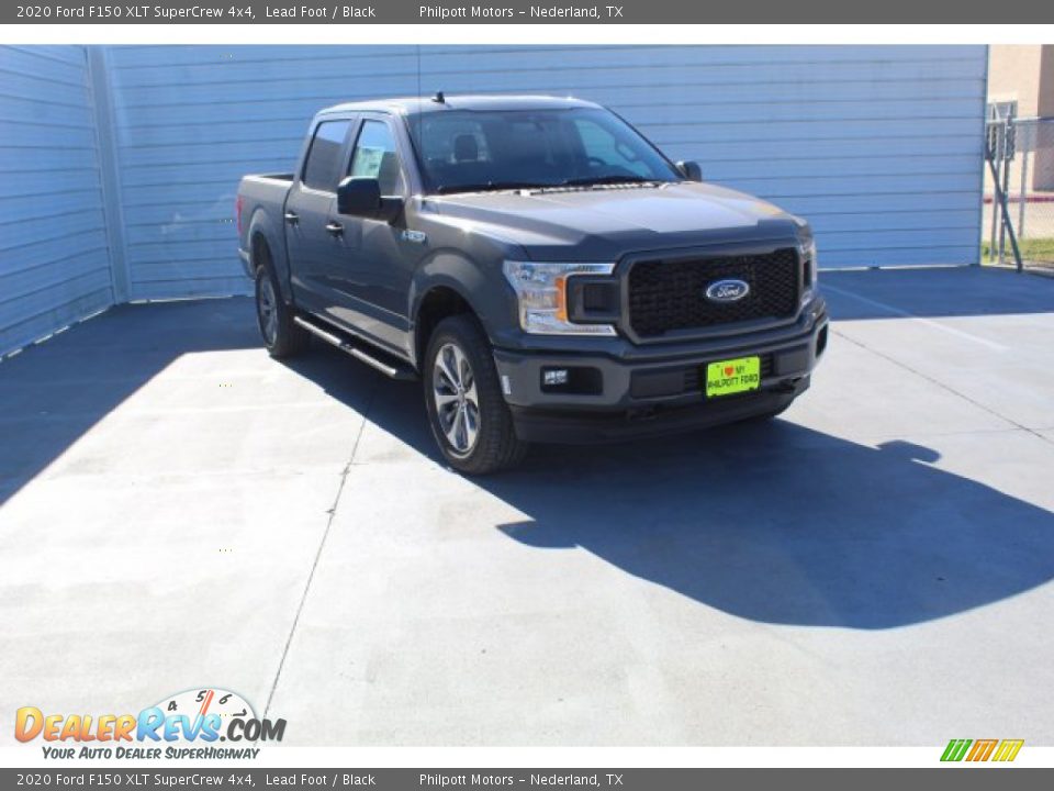 2020 Ford F150 XLT SuperCrew 4x4 Lead Foot / Black Photo #2