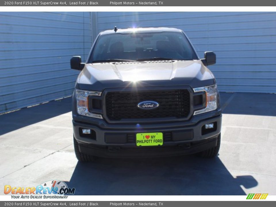 2020 Ford F150 XLT SuperCrew 4x4 Lead Foot / Black Photo #3