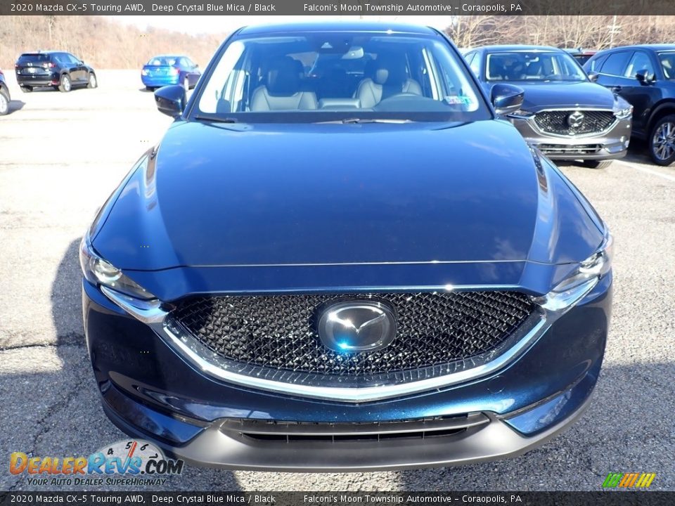 2020 Mazda CX-5 Touring AWD Deep Crystal Blue Mica / Black Photo #4