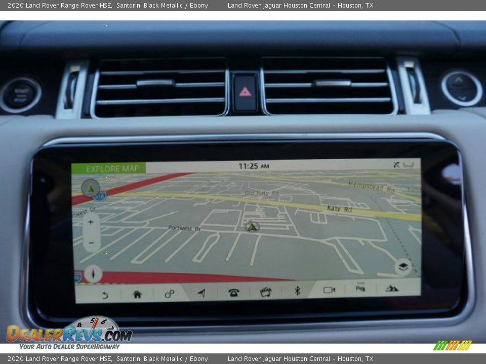 2020 Land Rover Range Rover HSE Santorini Black Metallic / Ebony Photo #14