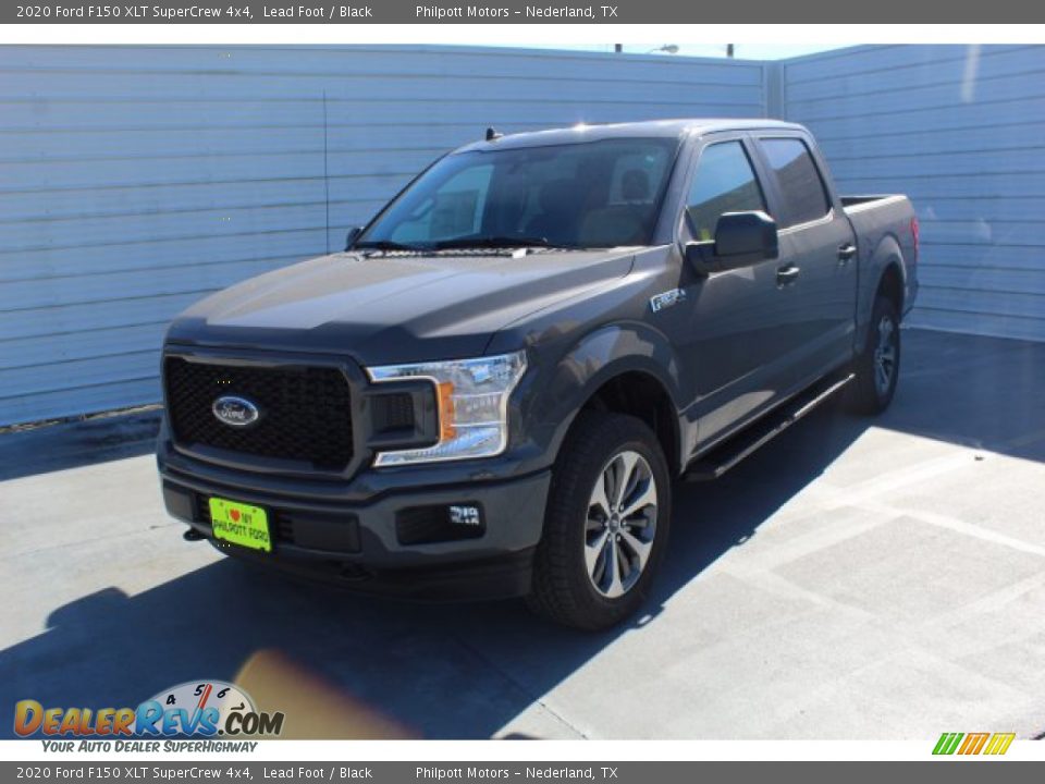 2020 Ford F150 XLT SuperCrew 4x4 Lead Foot / Black Photo #4