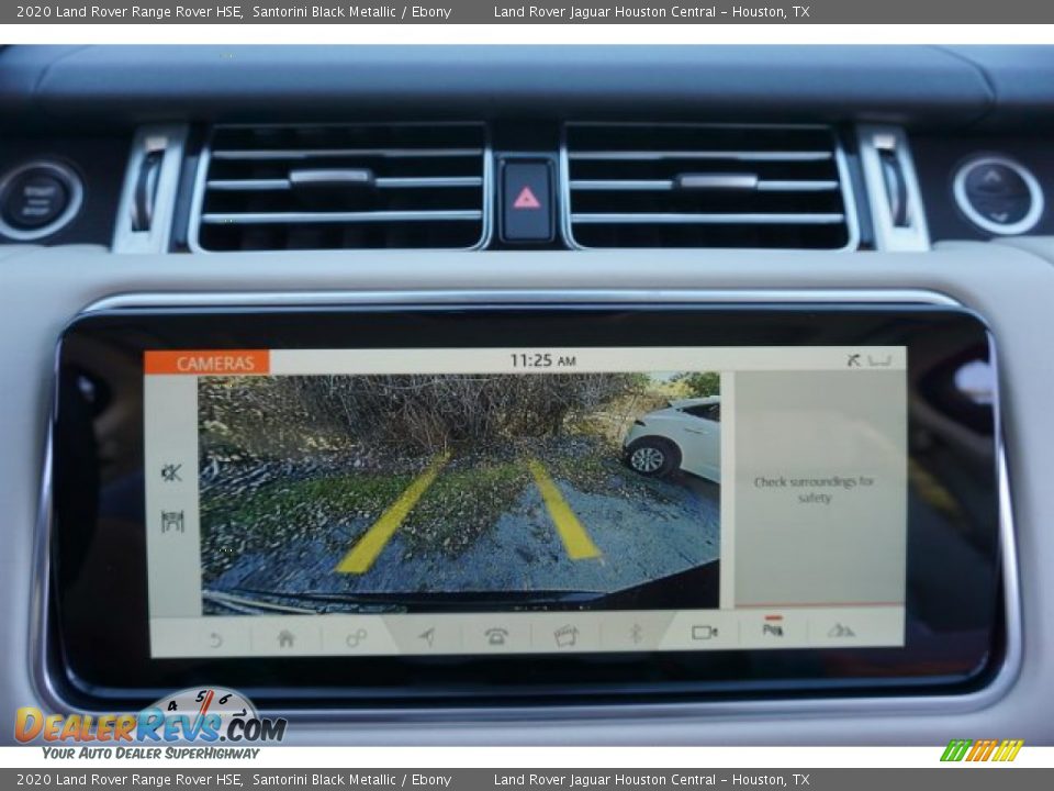 2020 Land Rover Range Rover HSE Santorini Black Metallic / Ebony Photo #15