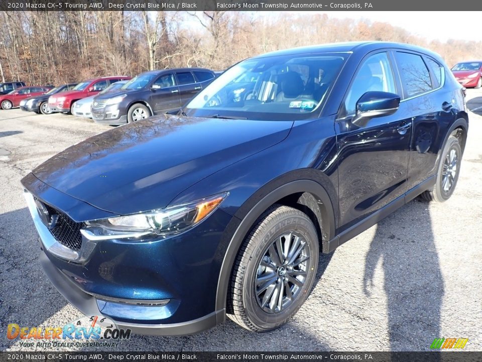 Deep Crystal Blue Mica 2020 Mazda CX-5 Touring AWD Photo #5