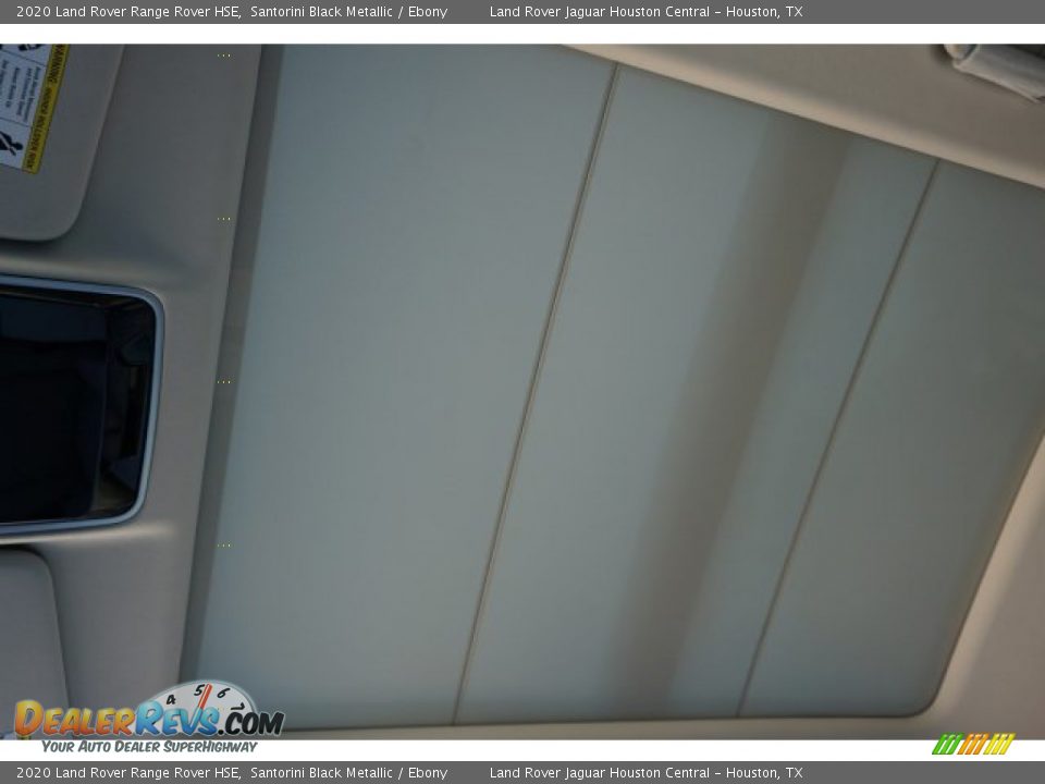 2020 Land Rover Range Rover HSE Santorini Black Metallic / Ebony Photo #23