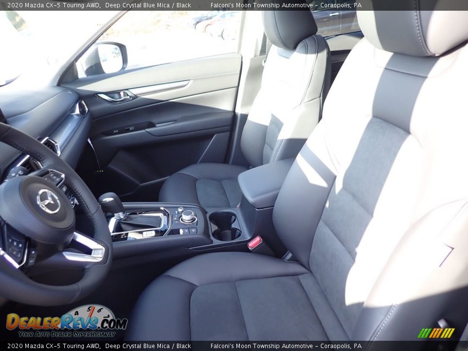 2020 Mazda CX-5 Touring AWD Deep Crystal Blue Mica / Black Photo #10