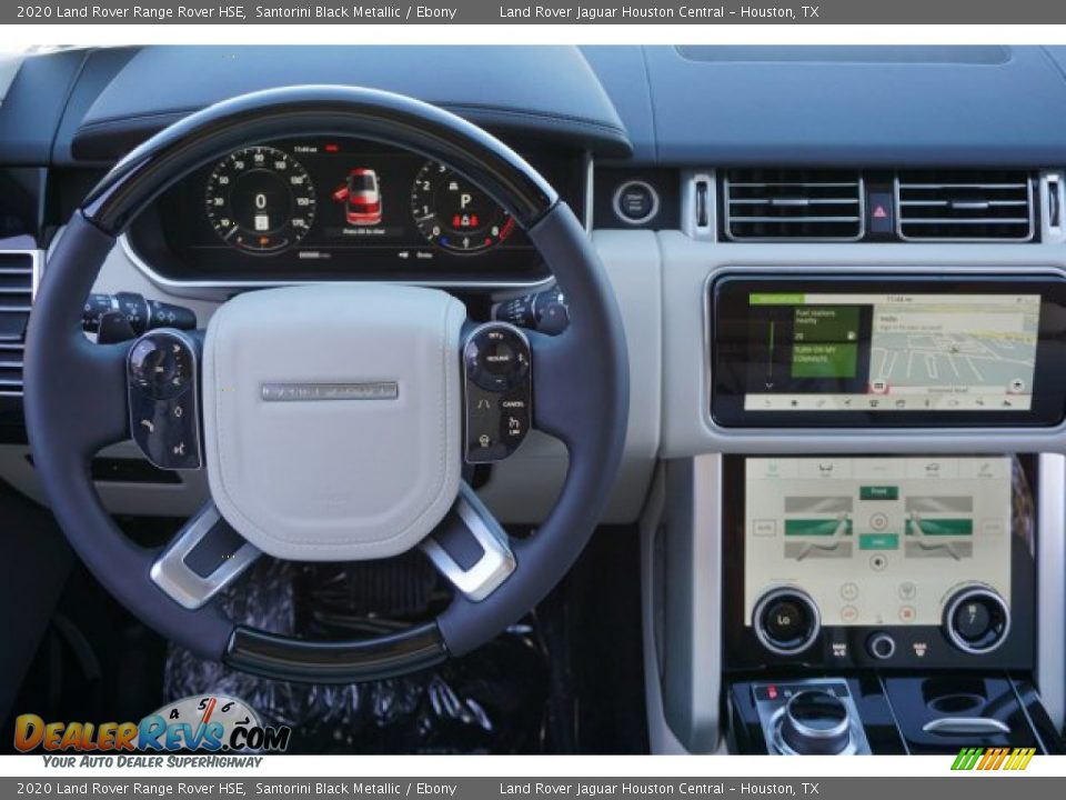 2020 Land Rover Range Rover HSE Santorini Black Metallic / Ebony Photo #25