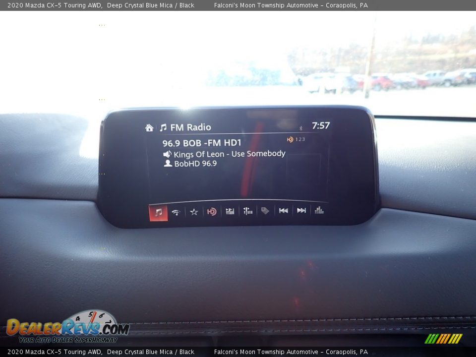 2020 Mazda CX-5 Touring AWD Deep Crystal Blue Mica / Black Photo #13
