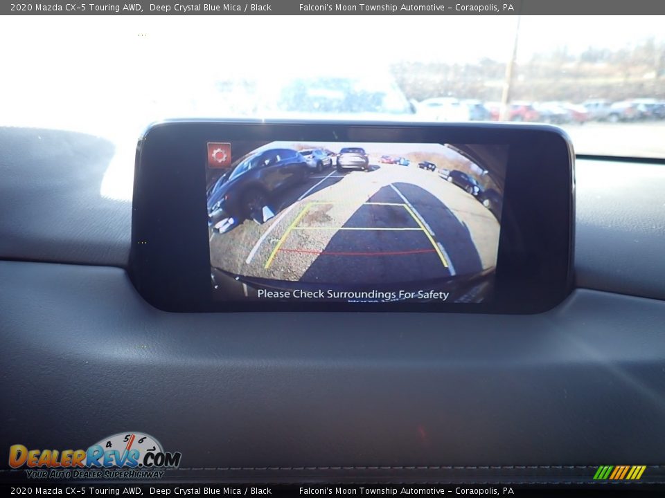 2020 Mazda CX-5 Touring AWD Deep Crystal Blue Mica / Black Photo #14
