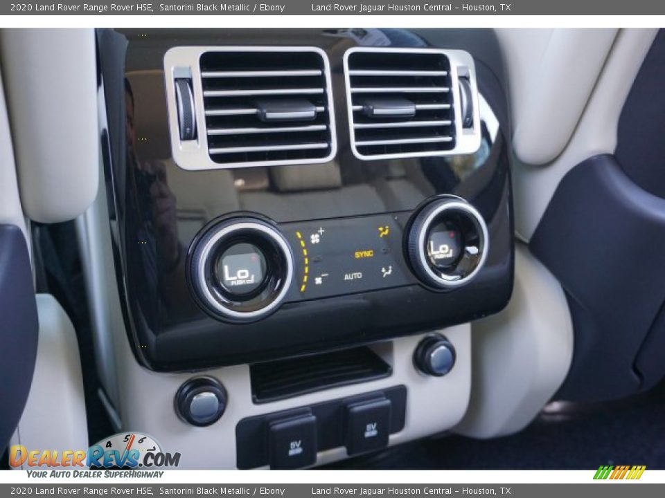 2020 Land Rover Range Rover HSE Santorini Black Metallic / Ebony Photo #28